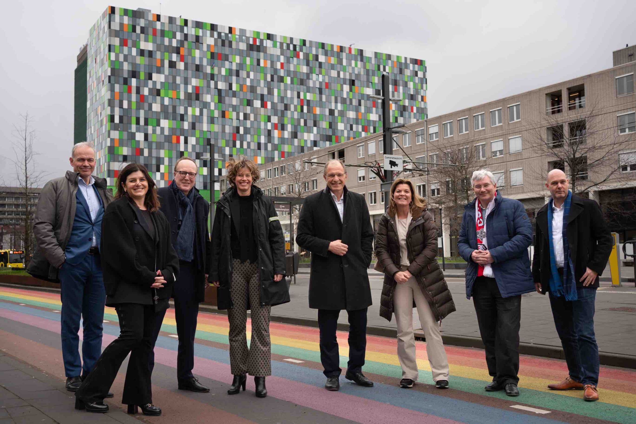 Utrecht Science Park Regenboog fietspad